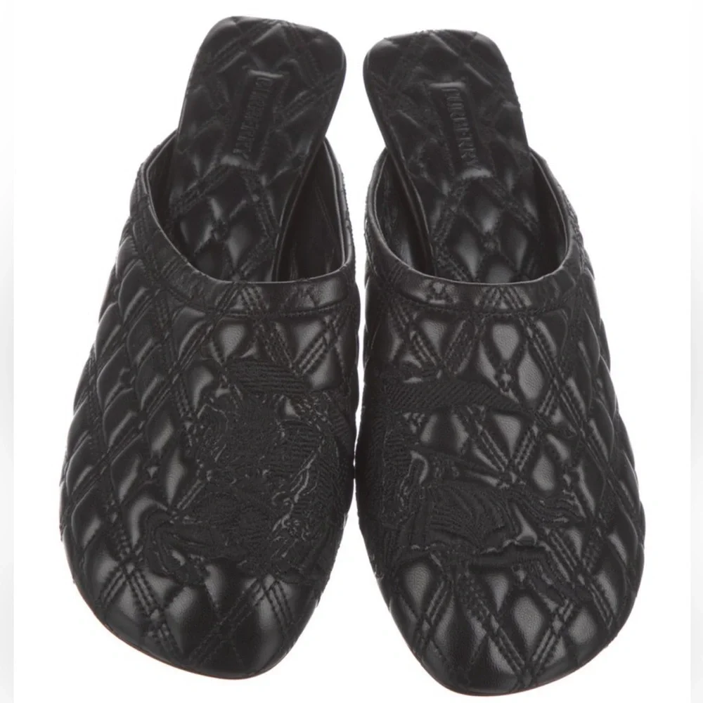 Burberry leather Mules - Picture 3 of 5